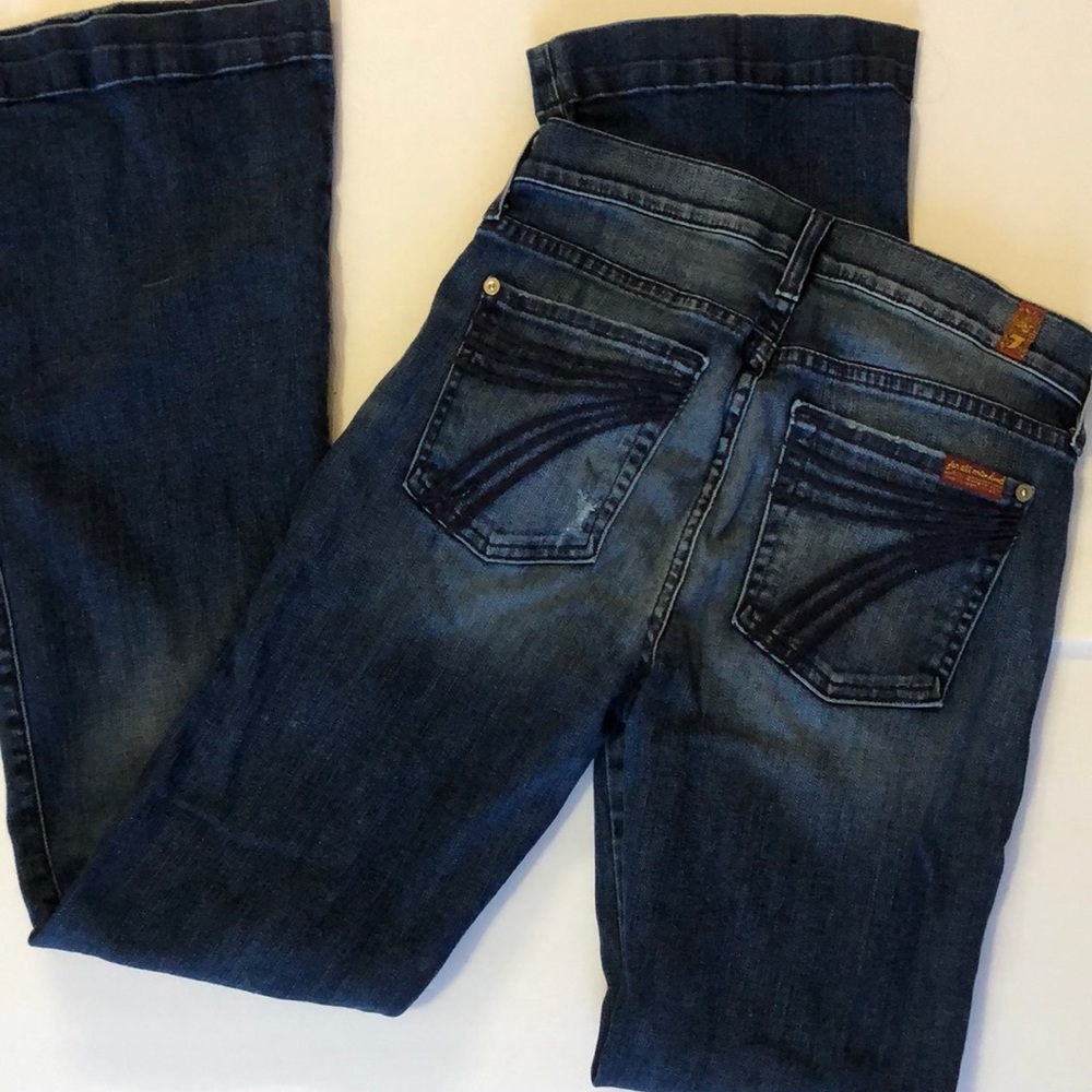 7 For All Mankind DOJO high waist stretch 27